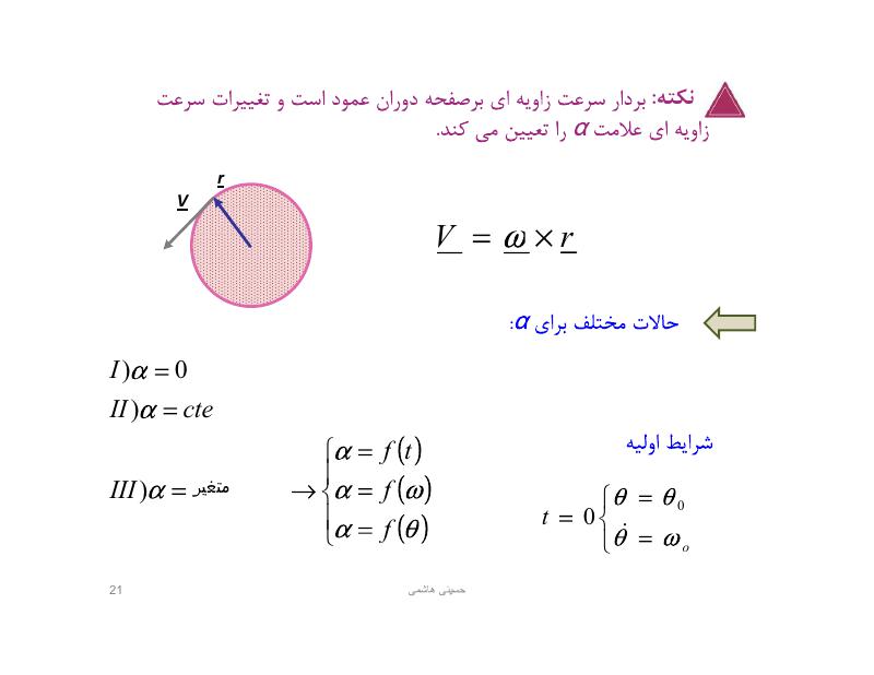 دانلود رایگان جزوه دینامیک (رشته مهندسی مکانیک)
